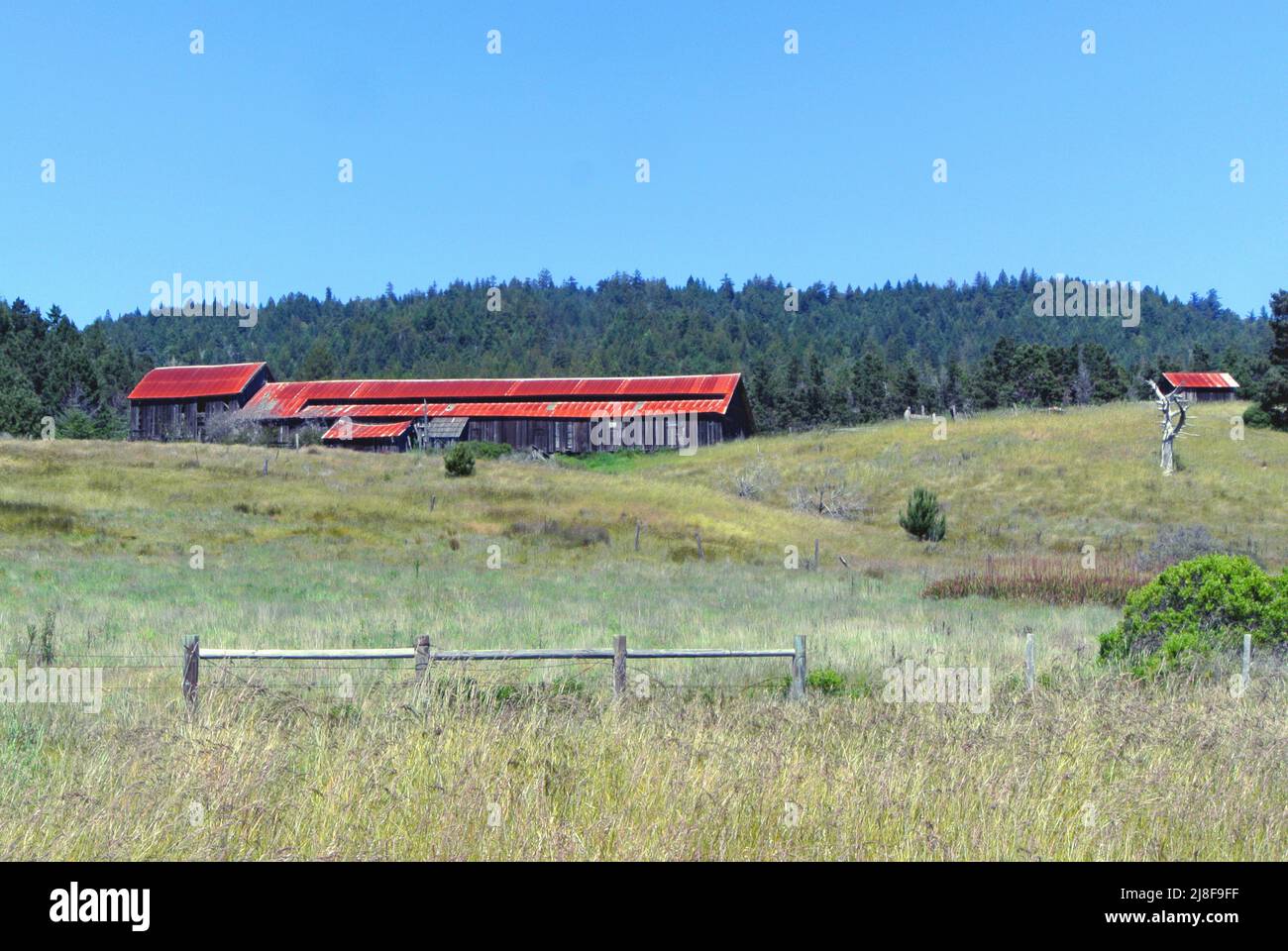 mendocino  county landscapes and town views Stock Photo