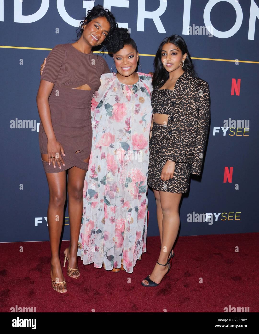 Hollywood, USA. 15th May, 2022. Simone Ashley, Yvette Nicole Brown