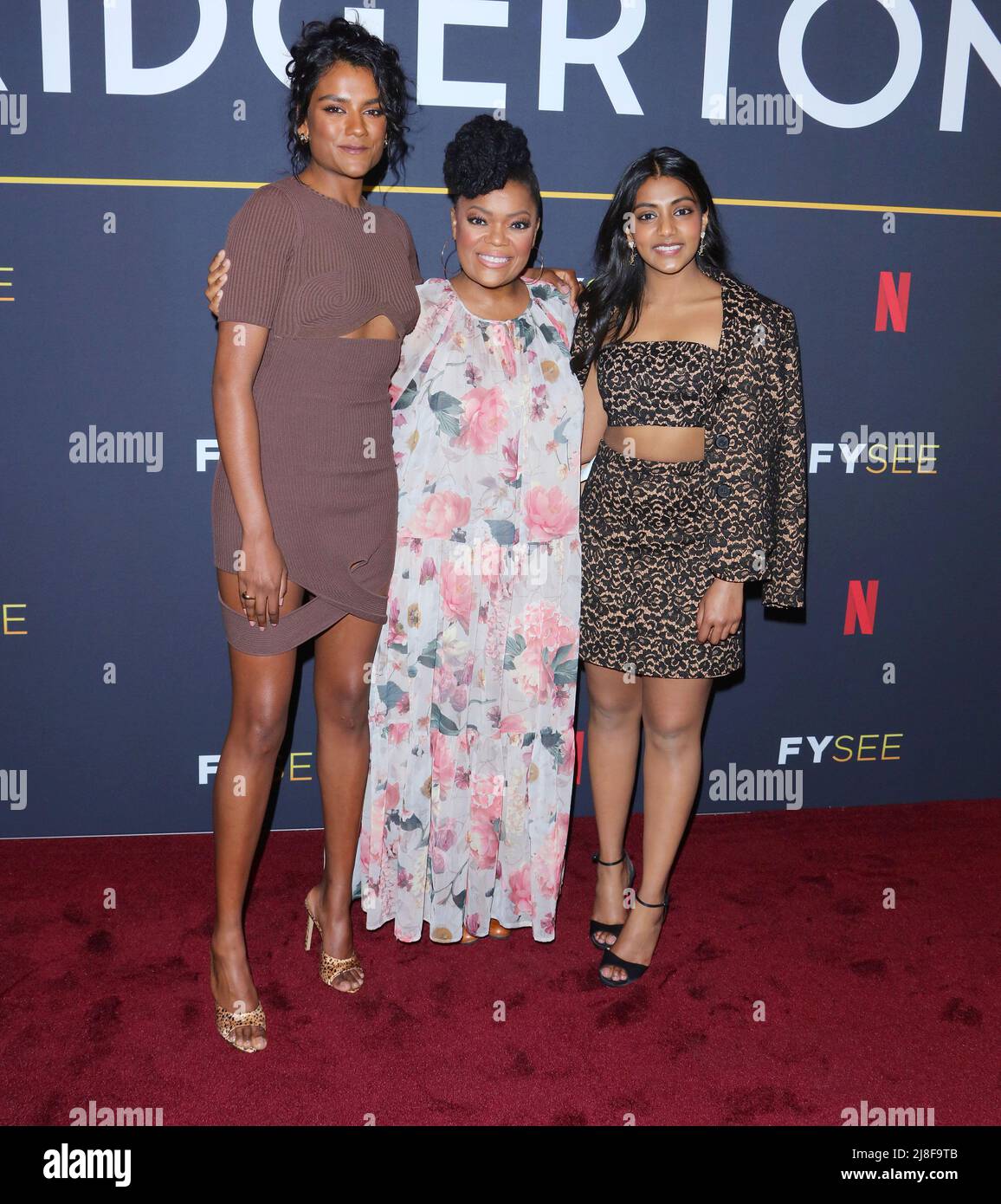 Hollywood, USA. 15th May, 2022. Simone Ashley, Yvette Nicole Brown