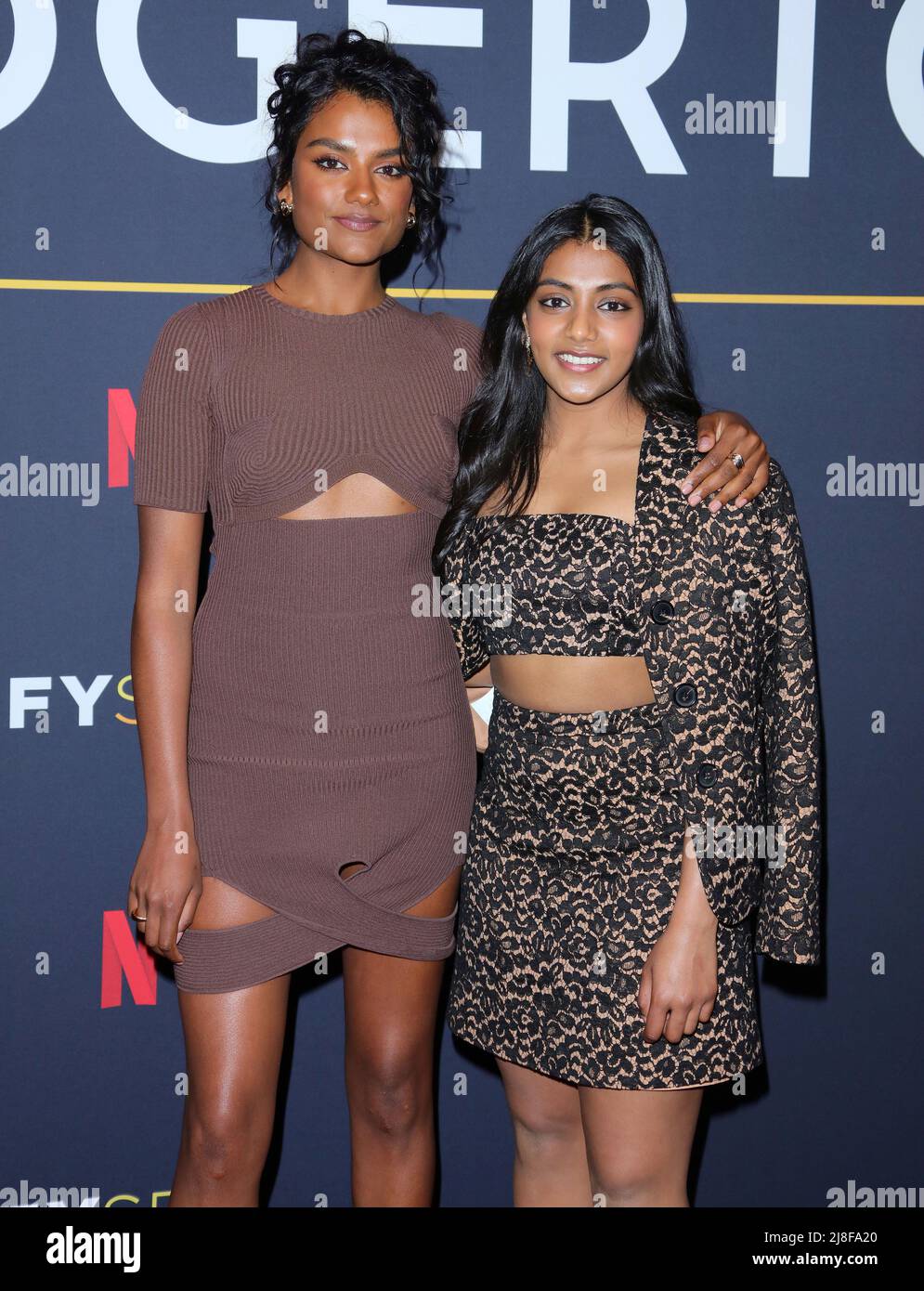 Hollywood, USA. 15th May, 2022. Simone Ashley, Charithra Chandran