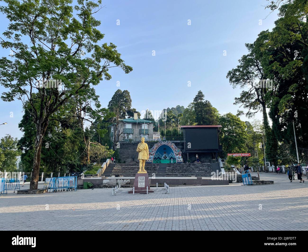 Darjeeling hills Himalaya West Bengal India Stock Photo