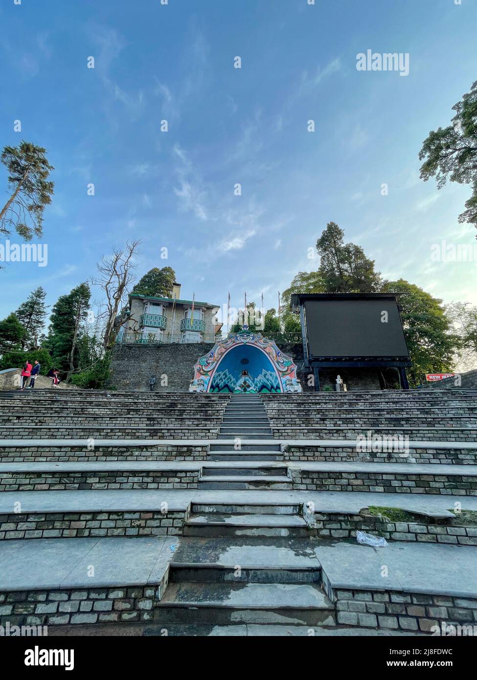 Darjeeling hills Himalaya West Bengal India Stock Photo