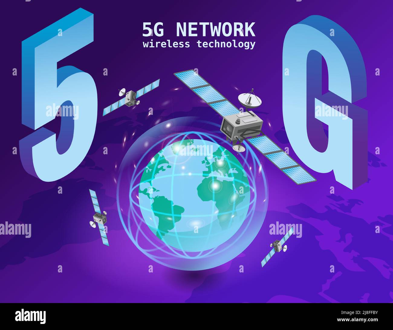 5G Network global technology of high speed data transmission