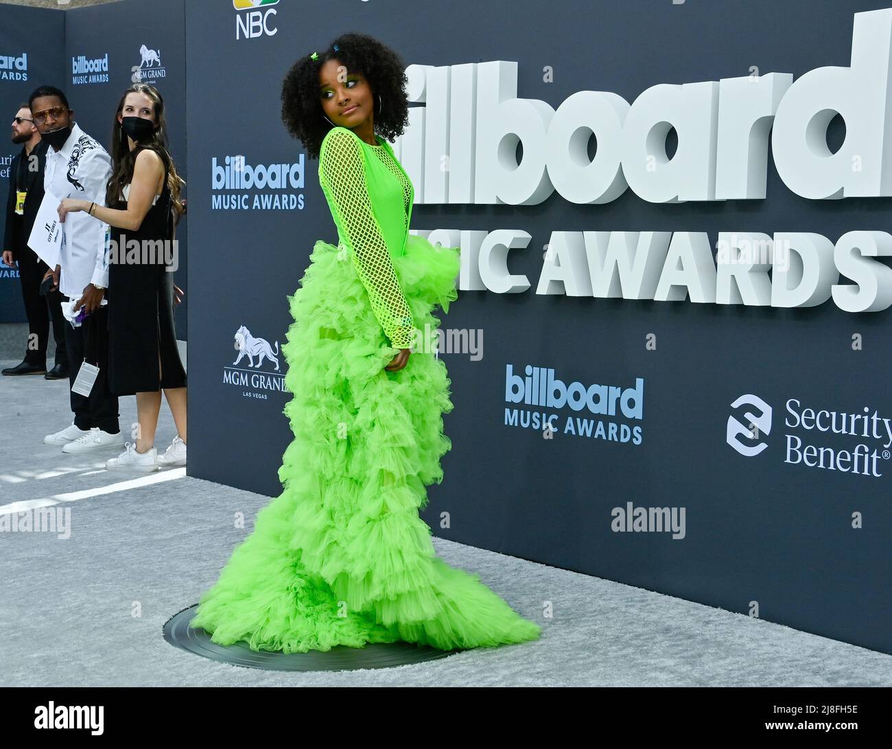 Las Vegas, United States. 16th May, 2022. Mari Copeny aka Little Miss Flint attends the annual Billboard Music Awards held at the MGM Grand Garden Arena in Las Vegas, Nevada on May 15, 2022. Photo by Jim Ruymen/UPI Credit: UPI/Alamy Live News Stock Photo