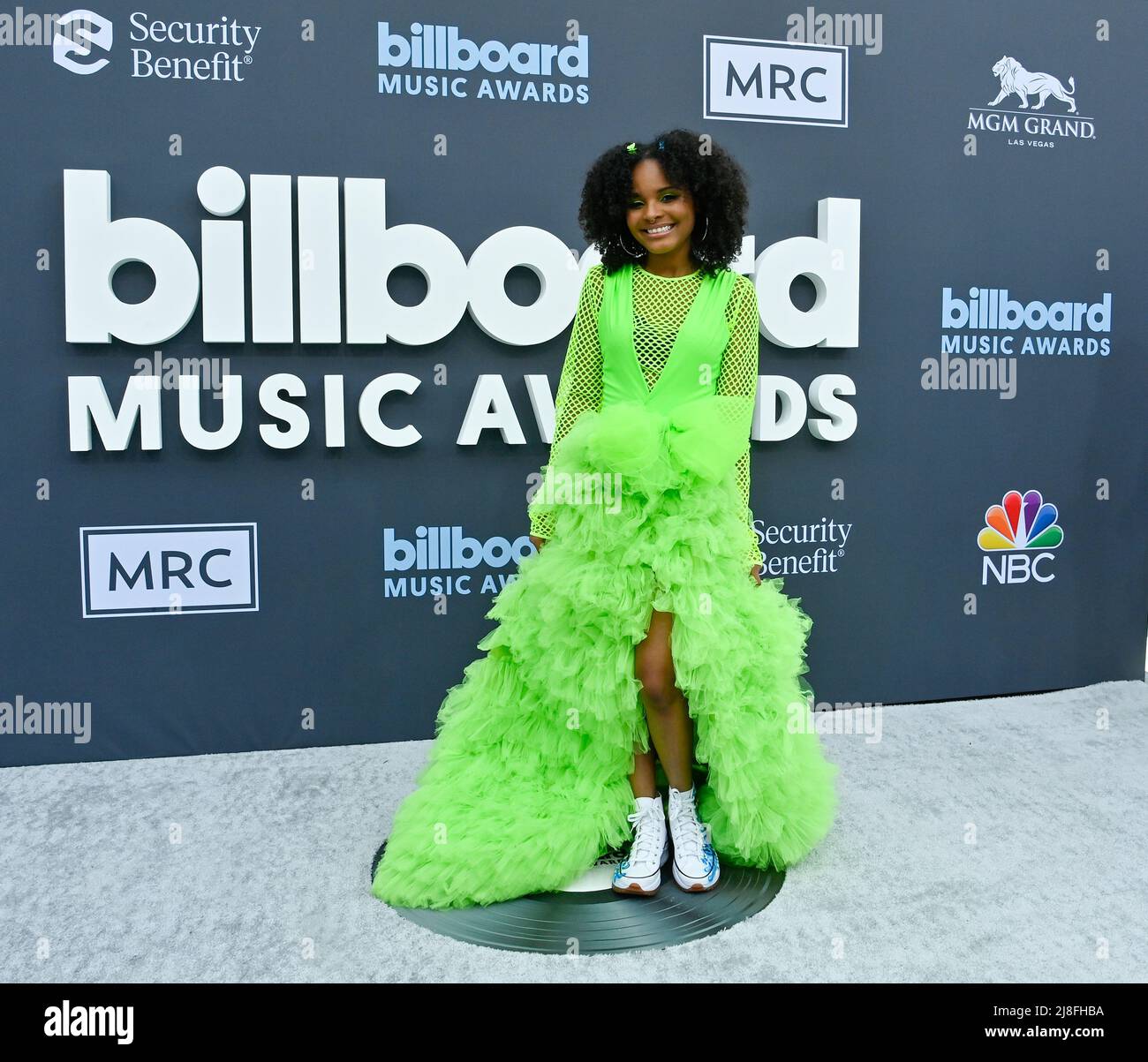 Las Vegas, United States. 16th May, 2022. Mari Copeny aka Little Miss Flint attends the annual Billboard Music Awards held at the MGM Grand Garden Arena in Las Vegas, Nevada on May 15, 2022. Photo by Jim Ruymen/UPI Credit: UPI/Alamy Live News Stock Photo