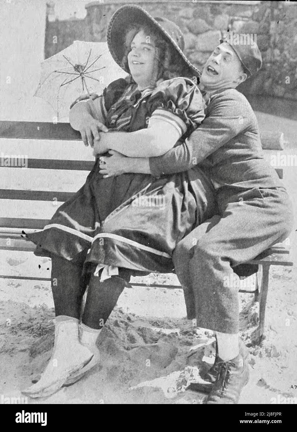 Coney Island A Pictorial History of the Silent Screen - 1953 Stock Photo