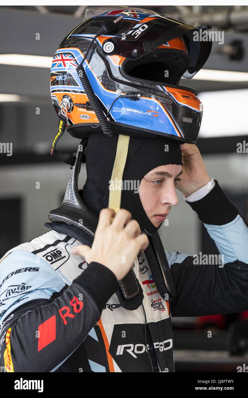 Goethe Benjamin (aut), Team WRT, Audi R8 LMS evo II GT3, portrait during the 2nd round of the 2022 GT World Challenge Europe Sprint Cup, from May 13 to 15 on the Circuit de Nevers Magny-Cours in Magny-Cours, France - Photo: Alexandre Guillaumot/DPPI/LiveMedia Stock Photo