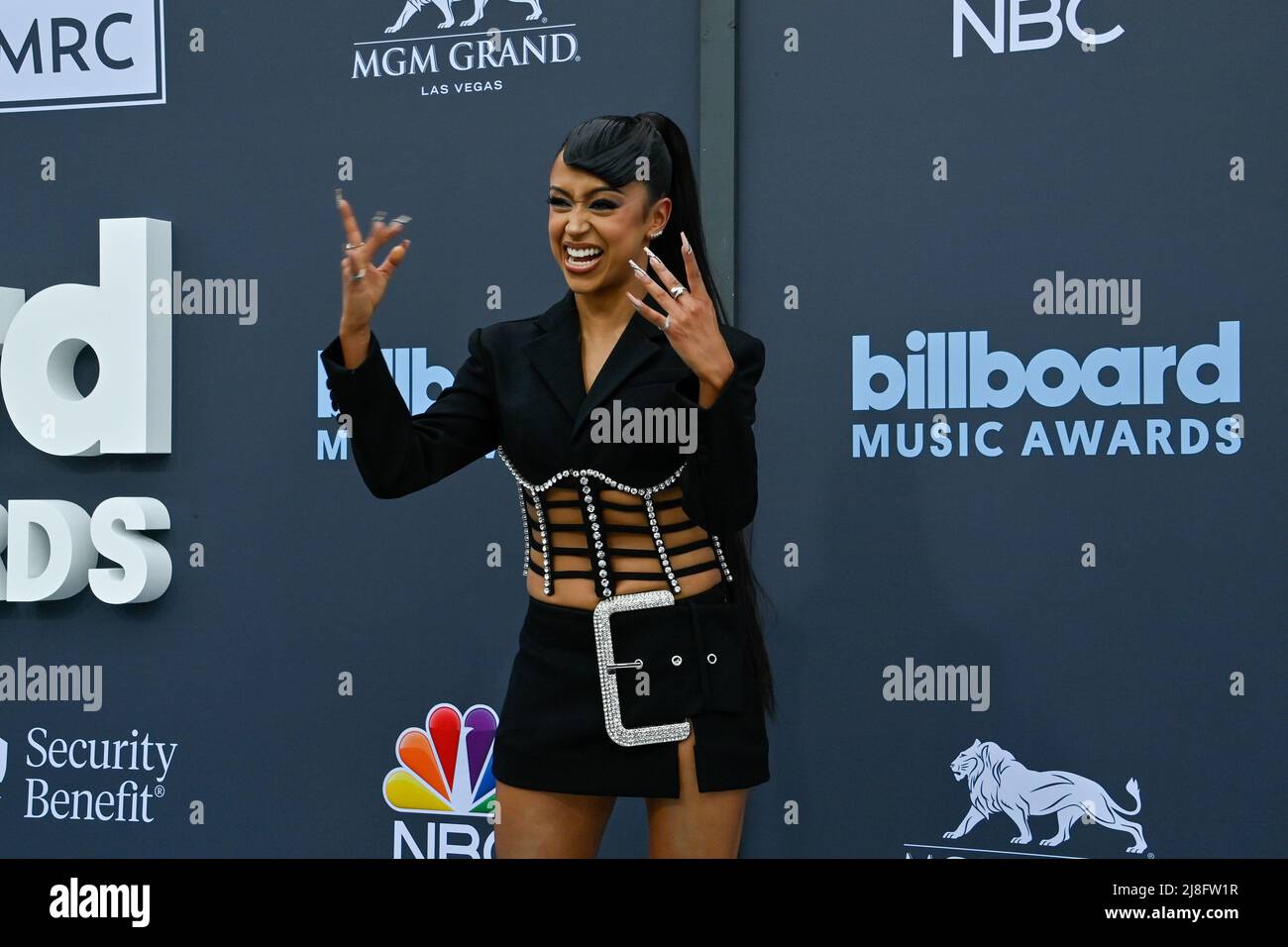 Las Vegas, United States. 16th May, 2022. Liza Koshy attends the annual