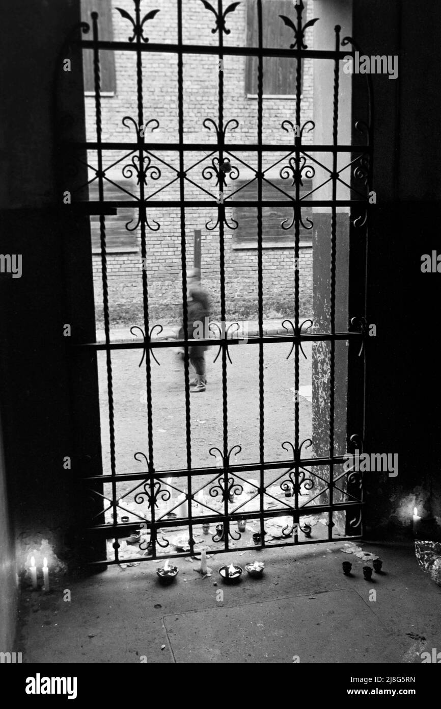 Konzentrationslager Auschwitz bei Oswiecim, Woiwodschaft Kleinpolen, 1967. Auschwitz concentration camp near Oswiecim, Lesser Polonia Vovoideship, 1967. Stock Photo