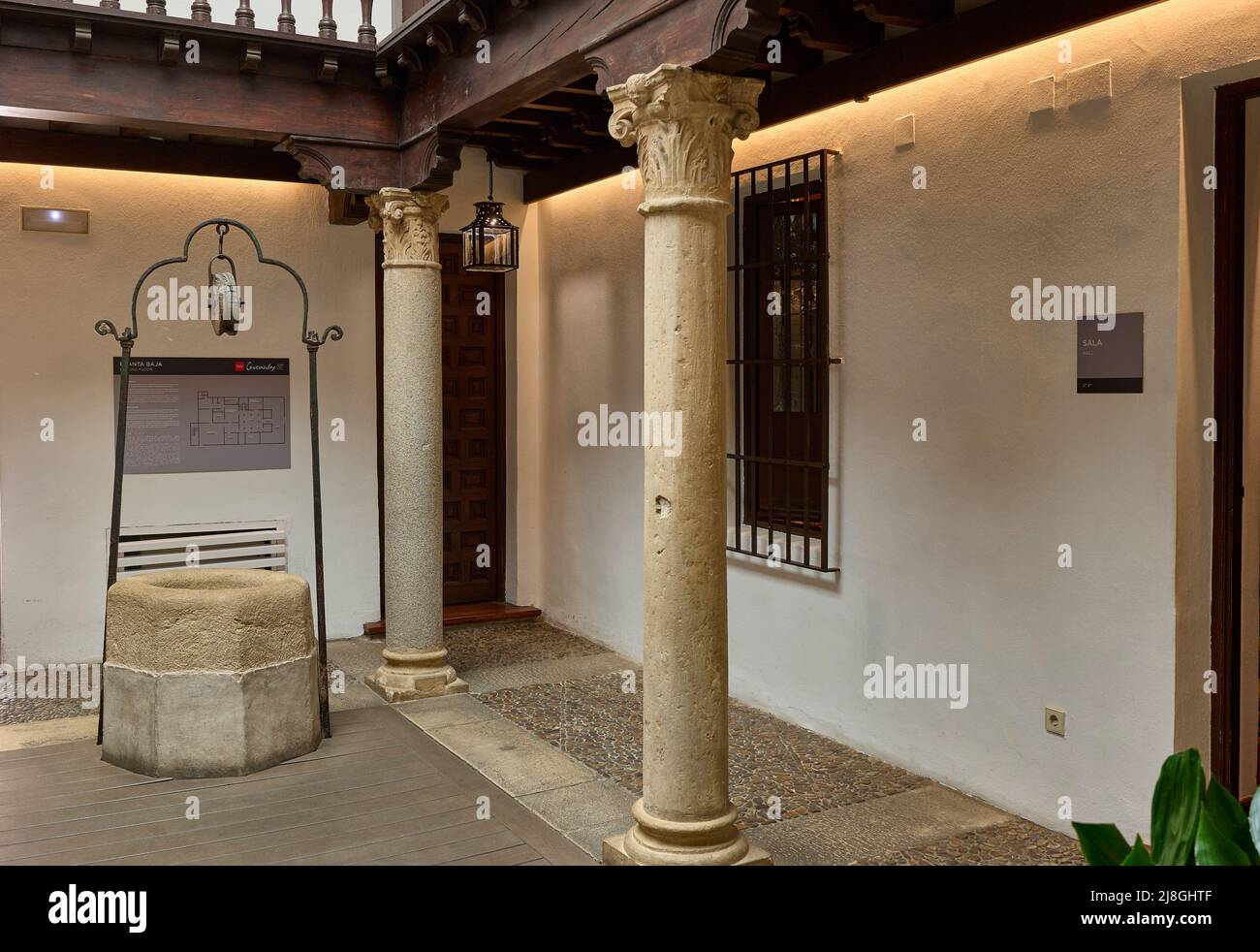 Miguel de Cervantes House Museum. Alcala de Henares, Region of Madrid