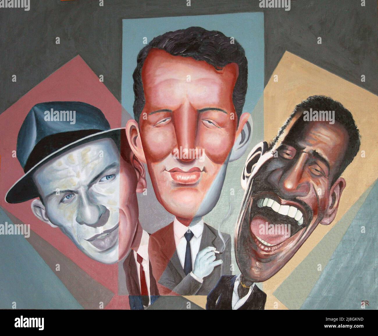 The Rat Pack-2. Stock Photo
