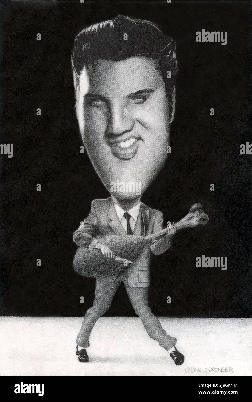 Elvis Presley. Stock Photo