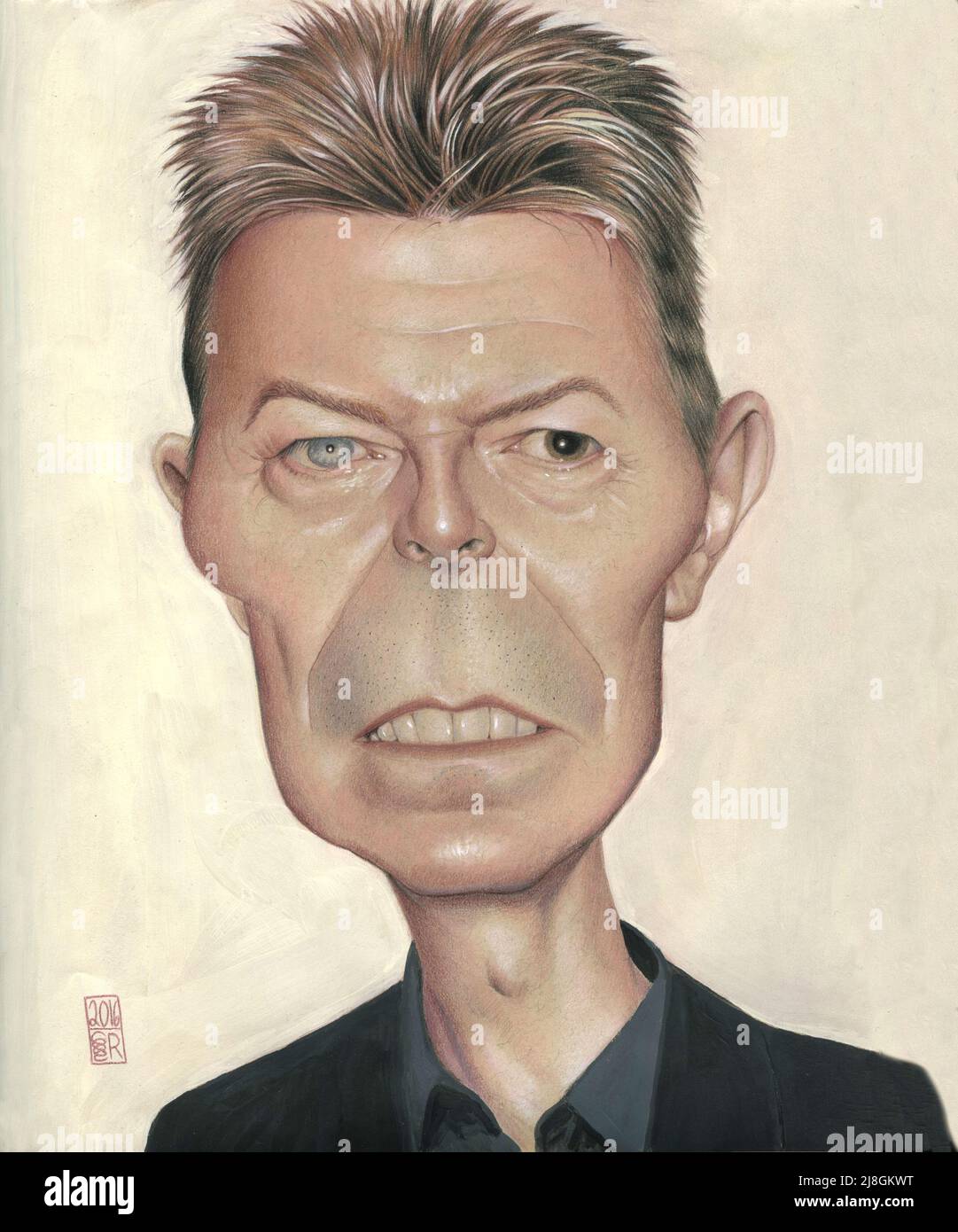 David Bowie. Stock Photo