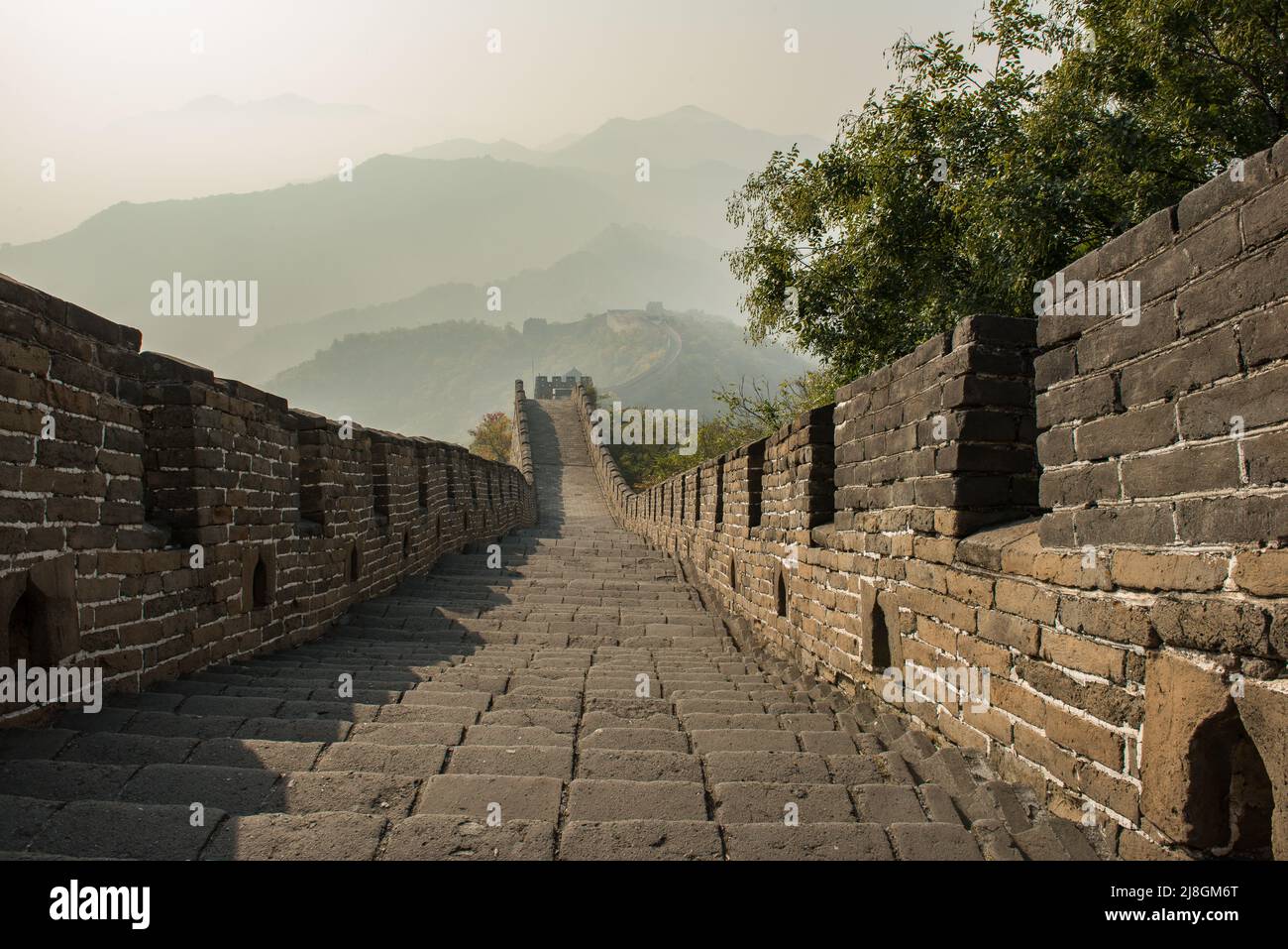 The Great Wall. Stock Photo