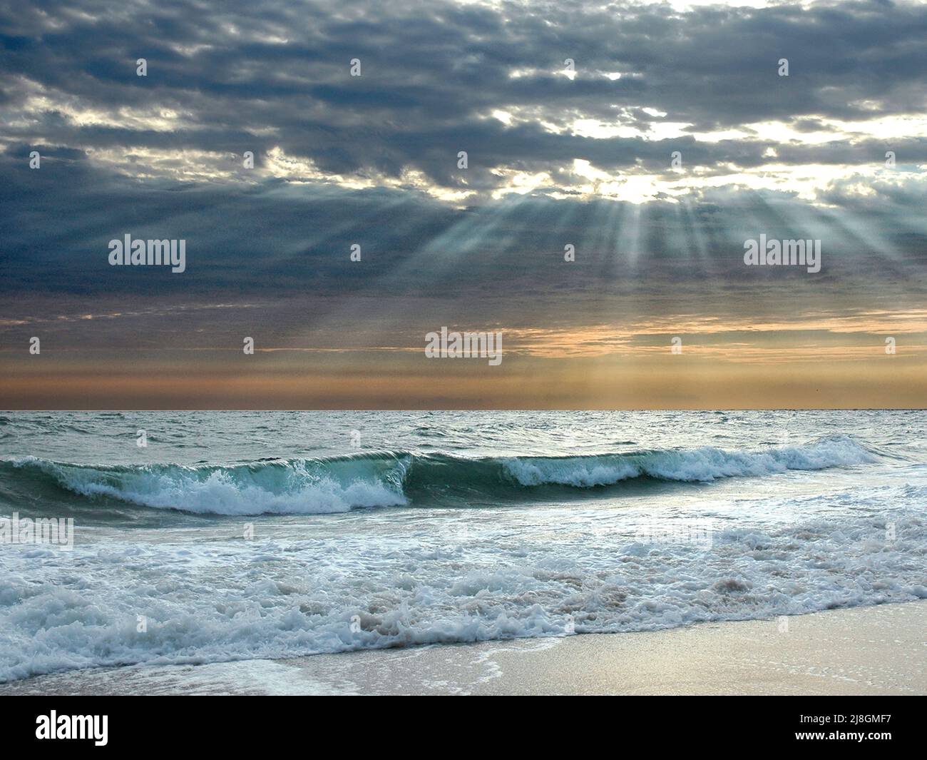 Serenity Sunrise. Stock Photo