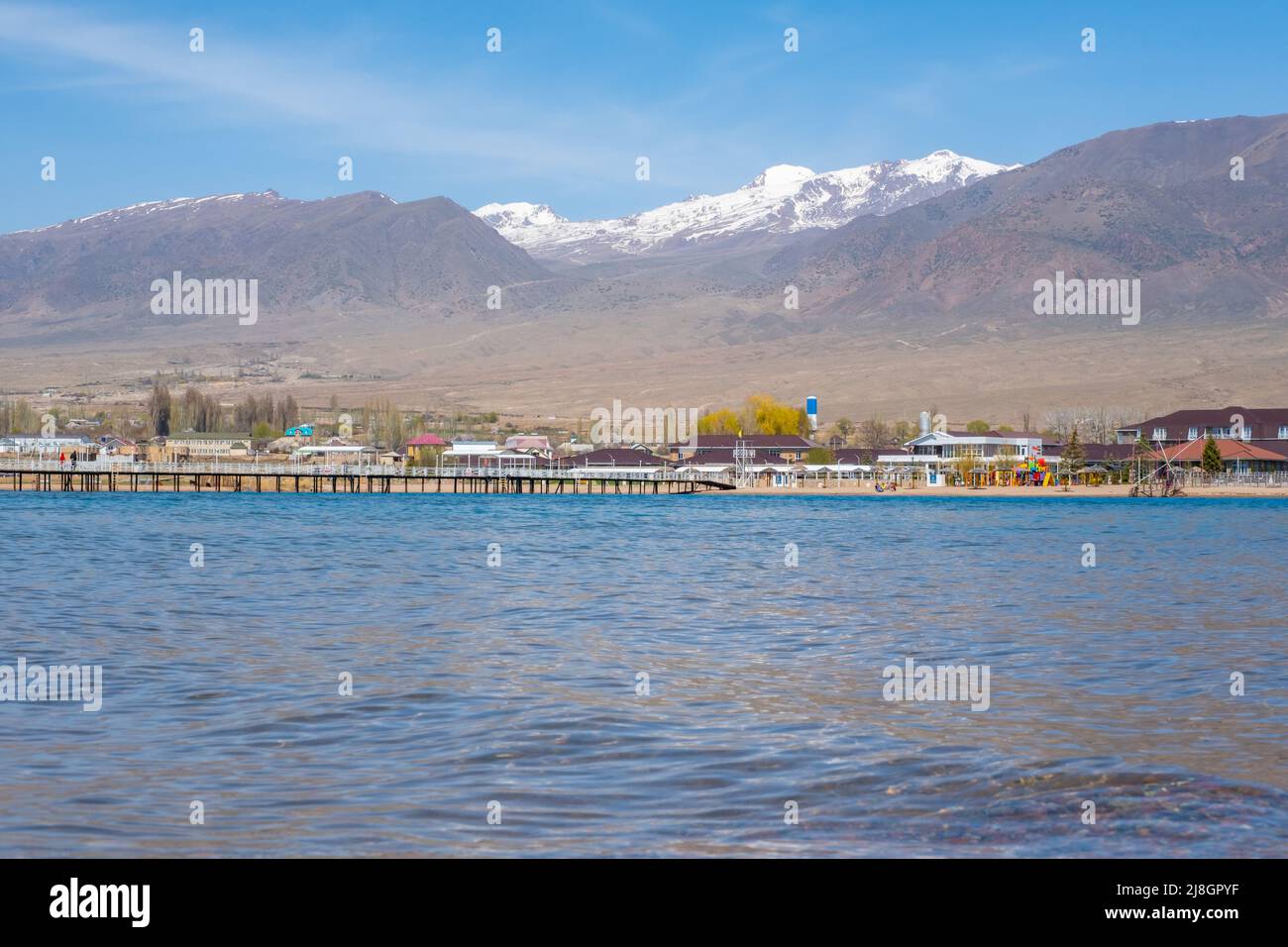 Issikul Issyk-Kul Lake is second biggest mountain lake in the world in ...