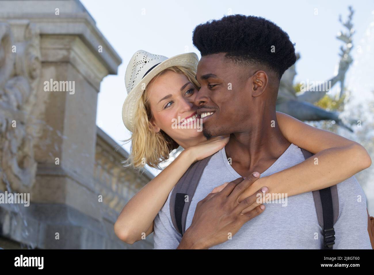 Beautiful Interracial Couple Showing Their Love Stock Photo Alamy Beautiful Interracial Couple Showing Their Love Stock Photo Alamy