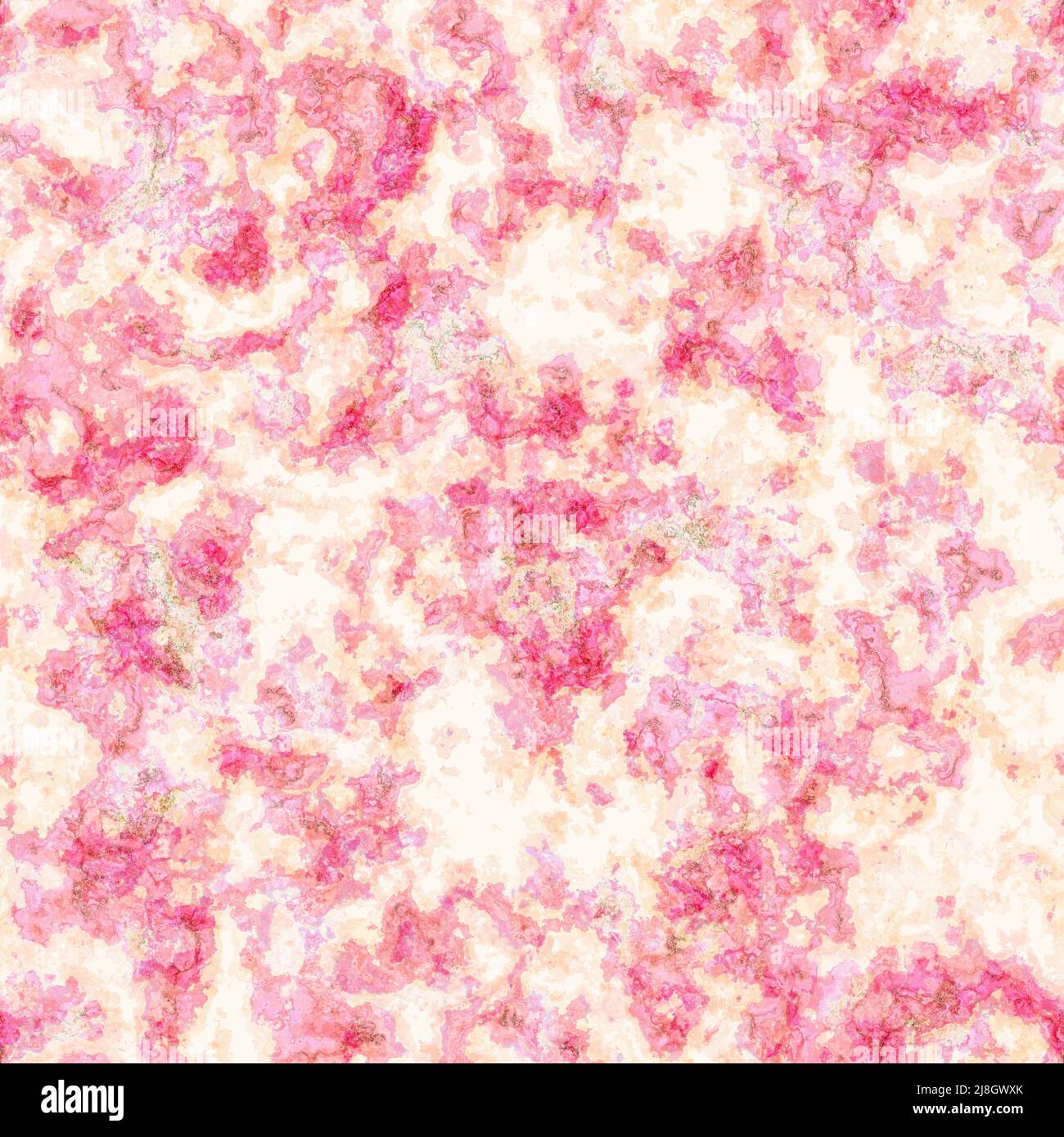 Elegant Pink Marble Texture Seamless Pattern Stock