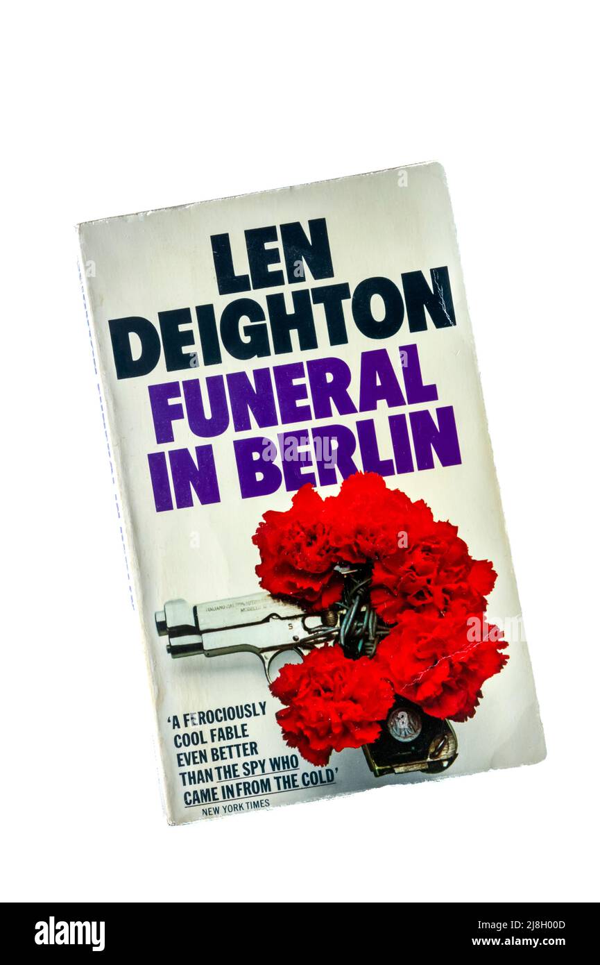 A paperback copy of Funeral in Berlin by Len Deighton.  First published in 1964. Stock Photo