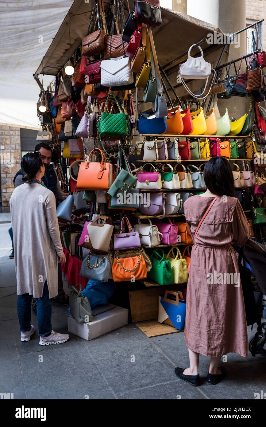 Leather market italy hi-res stock photography and images - Alamy