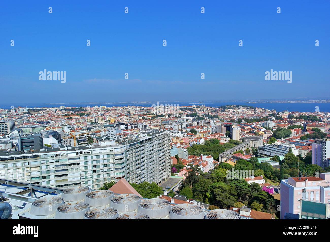 The capital city of Portugal, Lisbon Stock Photo
