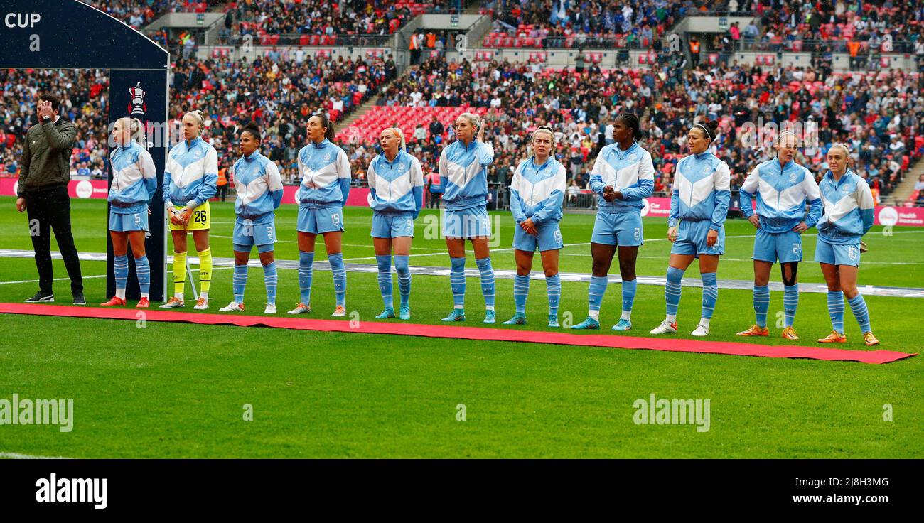 LONDON, ENGLAND - MAY 15:L-R Gareth Taylor manager of Manchester City