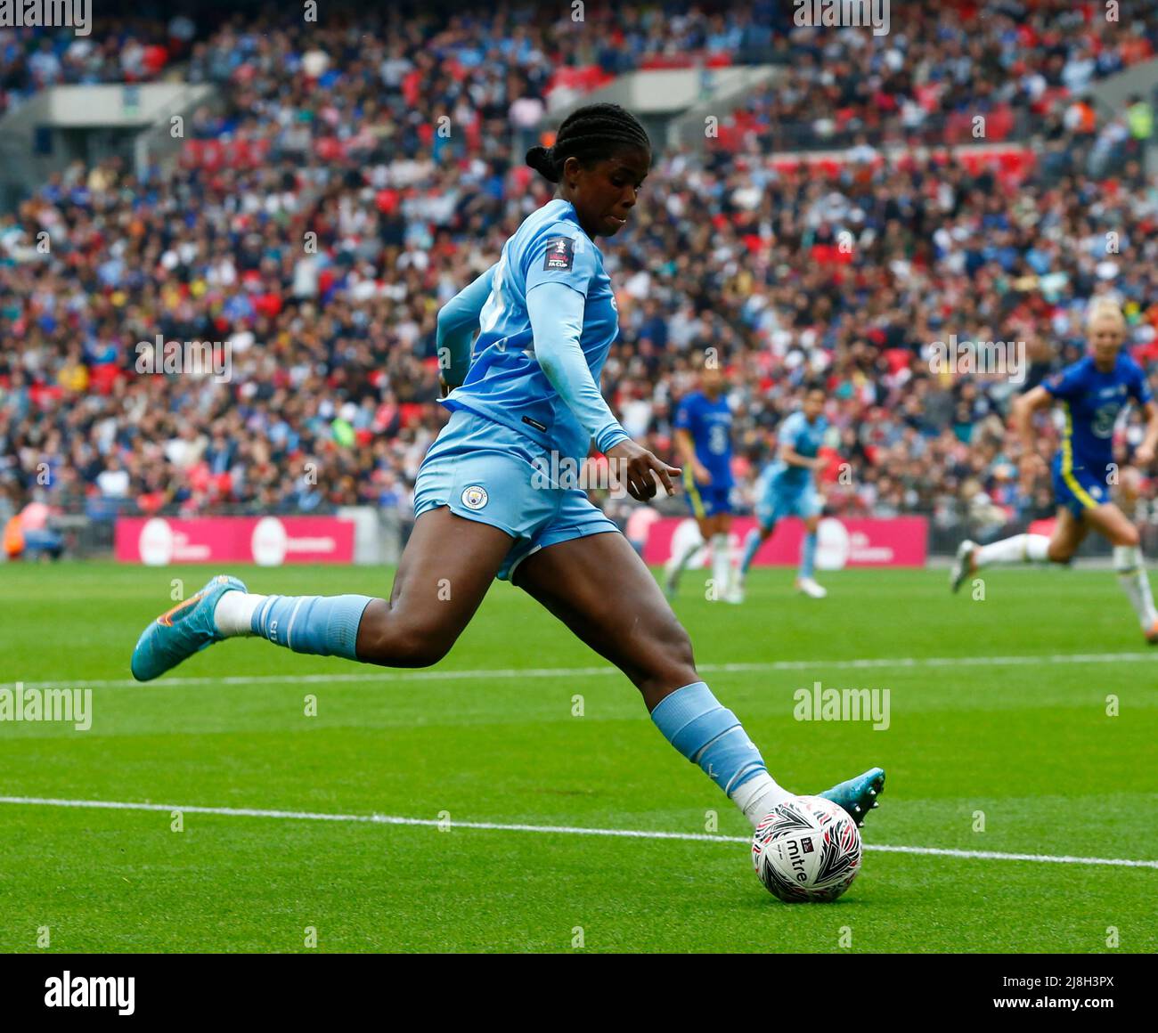 LONDON, ENGLAND - MAY 15:Khadija Shaw of Manchester City WFC during 