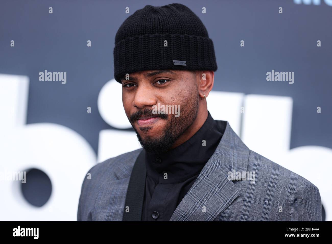 LAS VEGAS, NEVADA, USA MAY 15 Bryson Tiller arrives at the 2022