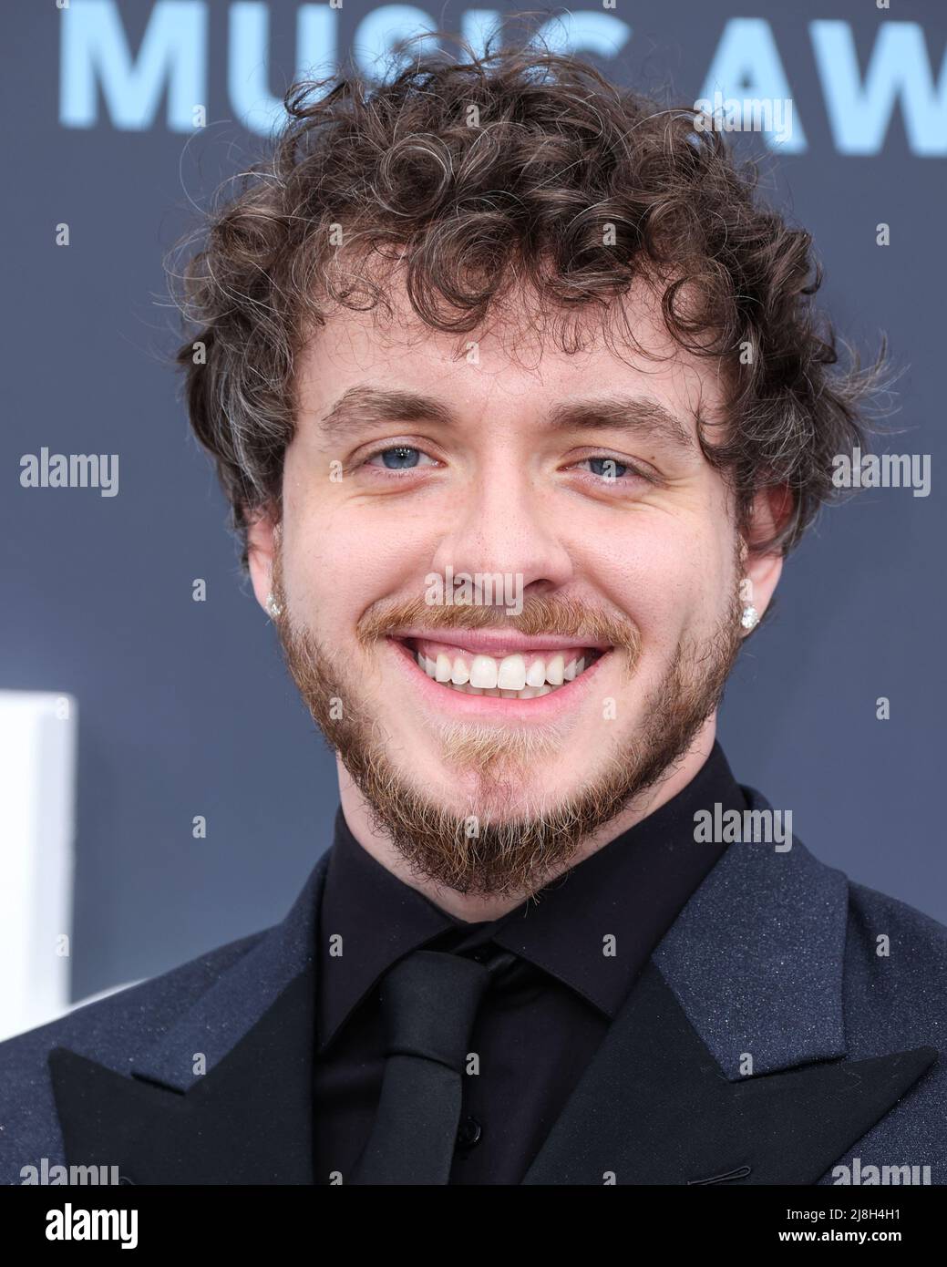 LAS VEGAS, NEVADA, USA - MAY 15: American rapper Jack Harlow arrives at the 2022 Billboard Music Awards held at the MGM Grand Garden Arena on May 15, 2022 in Las Vegas, Nevada, United States. (Photo by Xavier Collin/Image Press Agency) Stock Photo