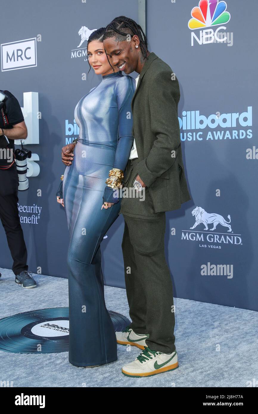 May 15, 2022, Las Vegas, Nevada, USA Kylie Jenner (L) and Travis Scott