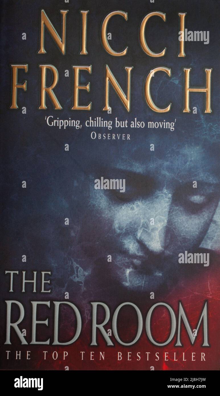 The book, The Red Room by Nicci French Stock Photo
