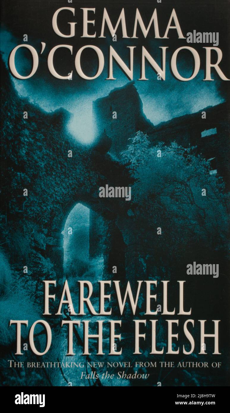 The book, Farewell to the Flesh by Gemma O'Connor Stock Photo