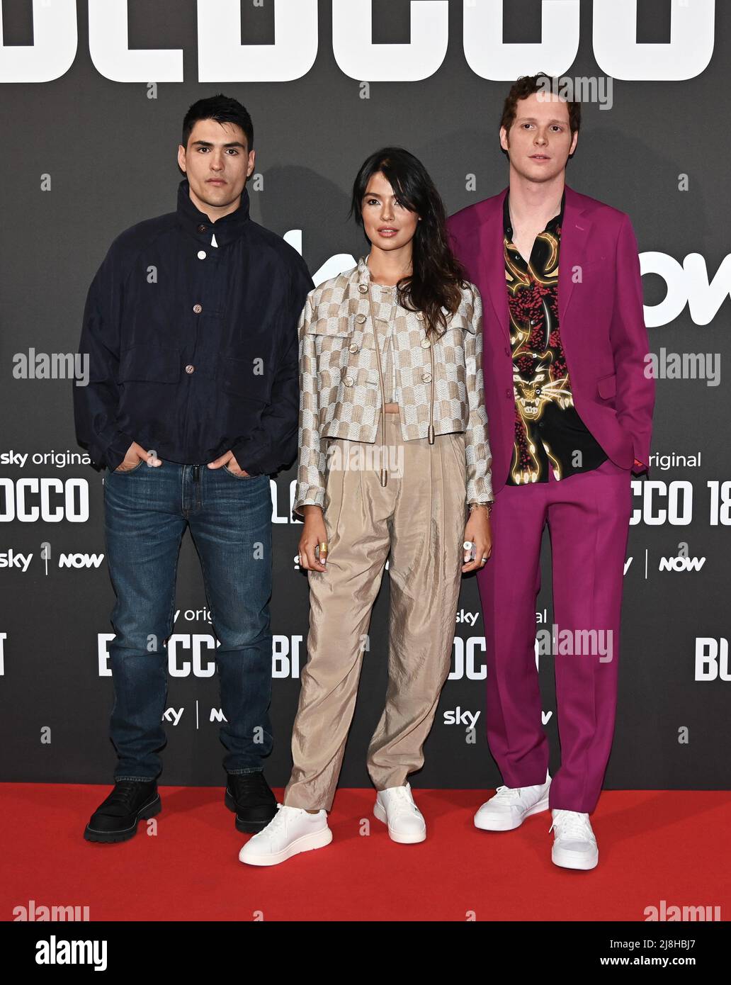 Milan, Italy. 16th May, 2022. Milan, Italy BLOCK 181 photocall of the