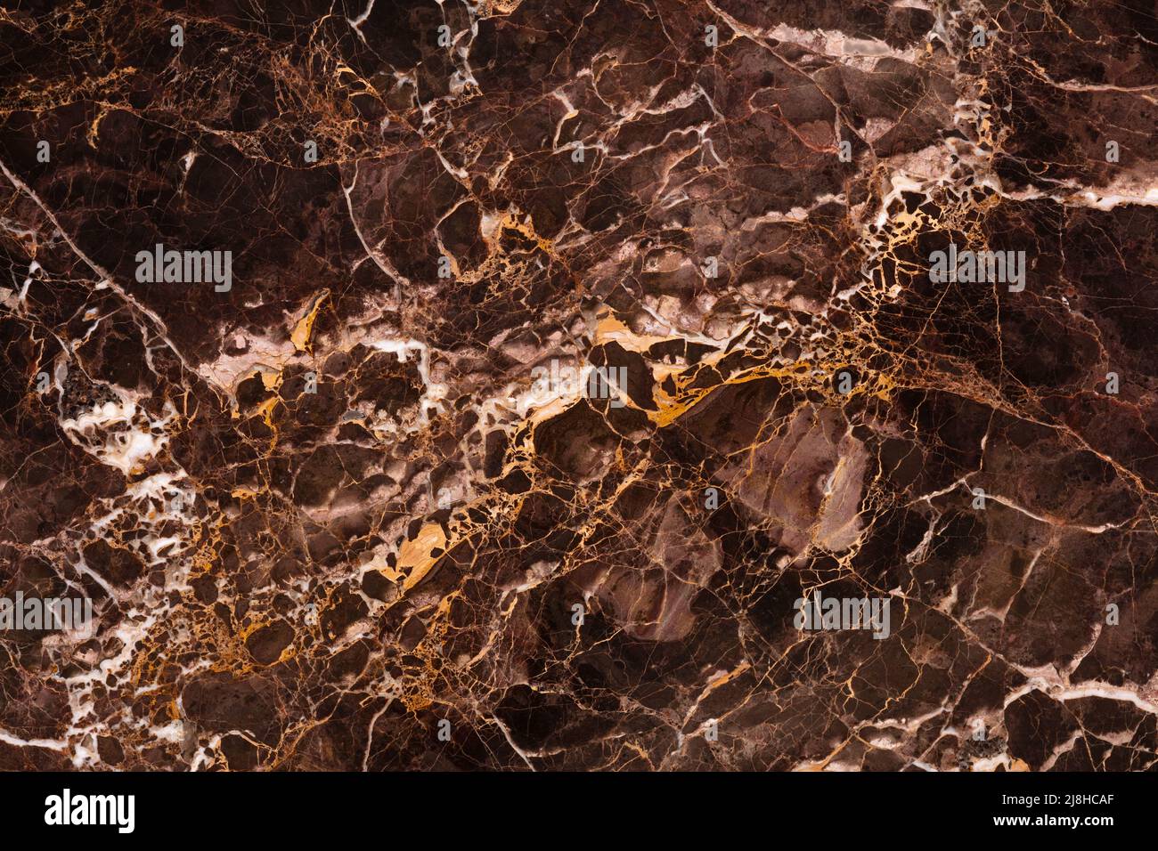 Emperador Gold Marble background, stylish texture for interior project. Stock Photo