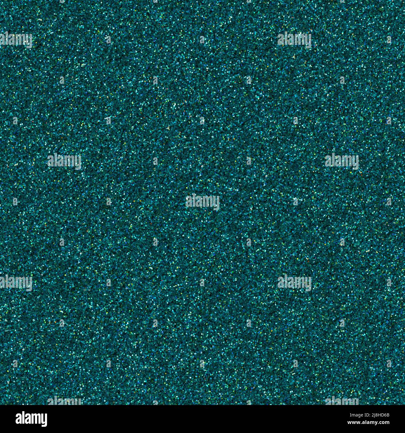 Bright green, turquoise holographic glitter, seamless pattern. Stock Photo