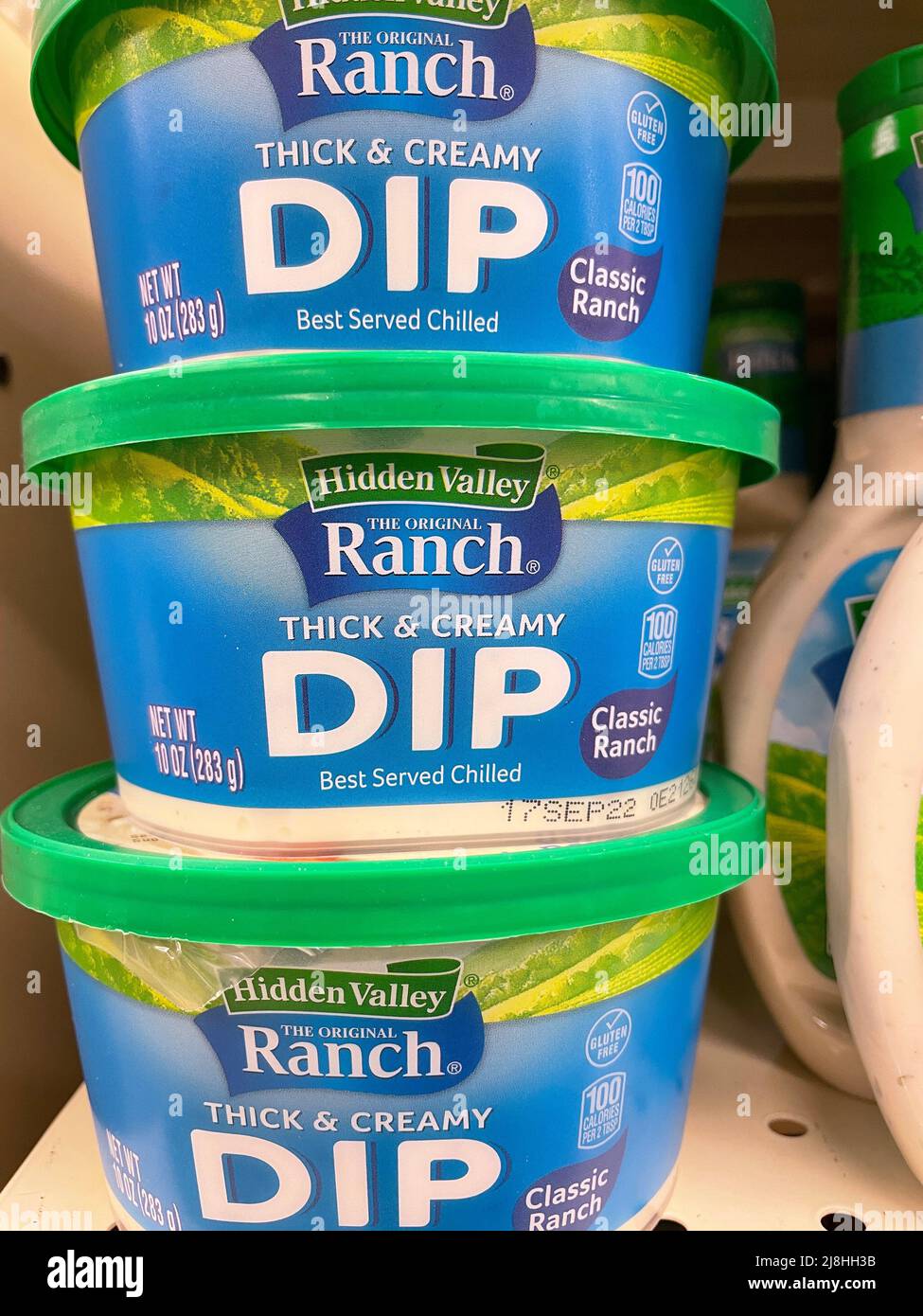 Grovetown, Ga USA 12 15 21 Retail store Hidden Valley Ranch dressing