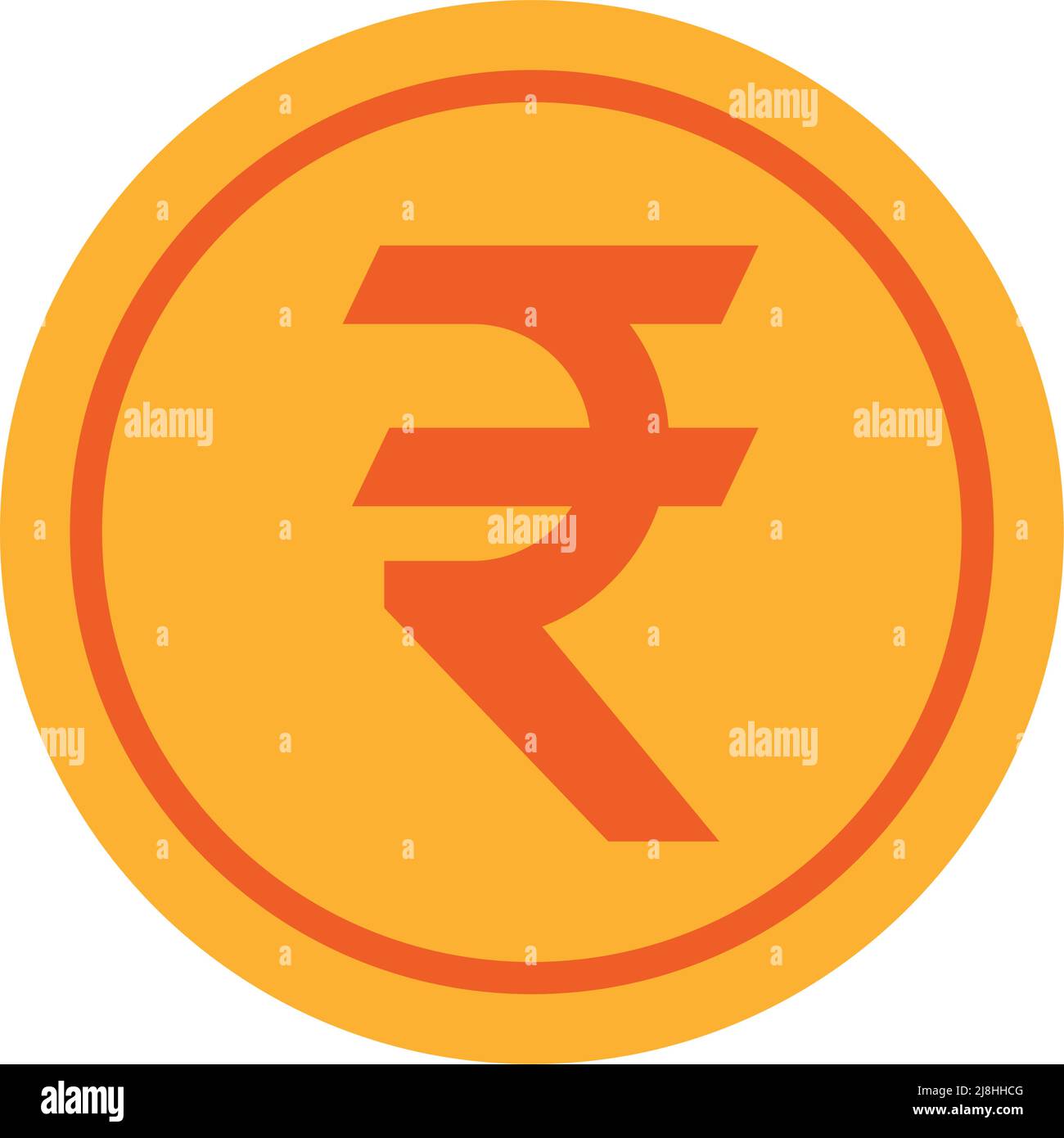 coin indian rupee money Stock Vector Image & Art - Alamy