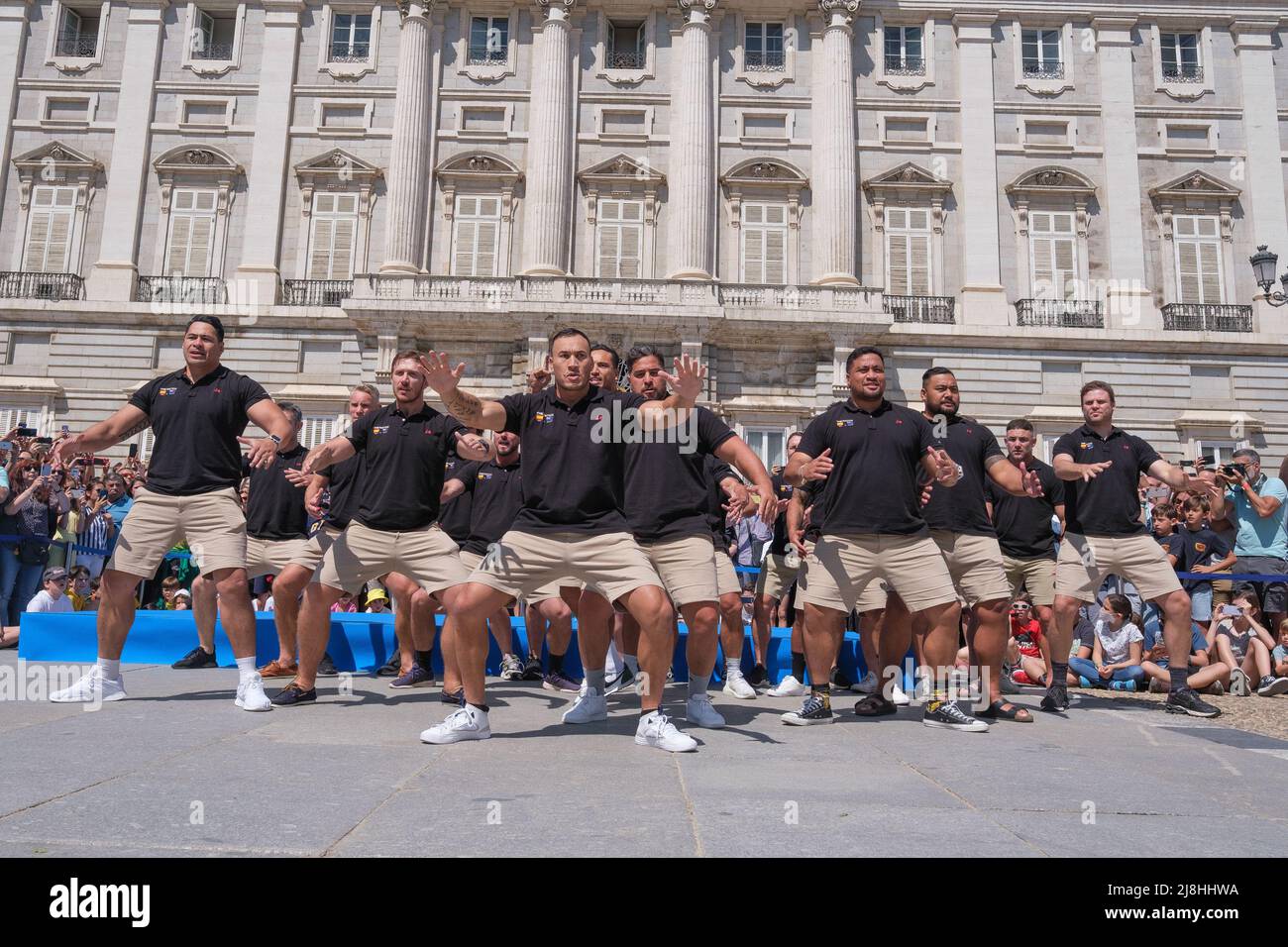 All blacks rugby the haka hi-res stock photography and images - Page 3