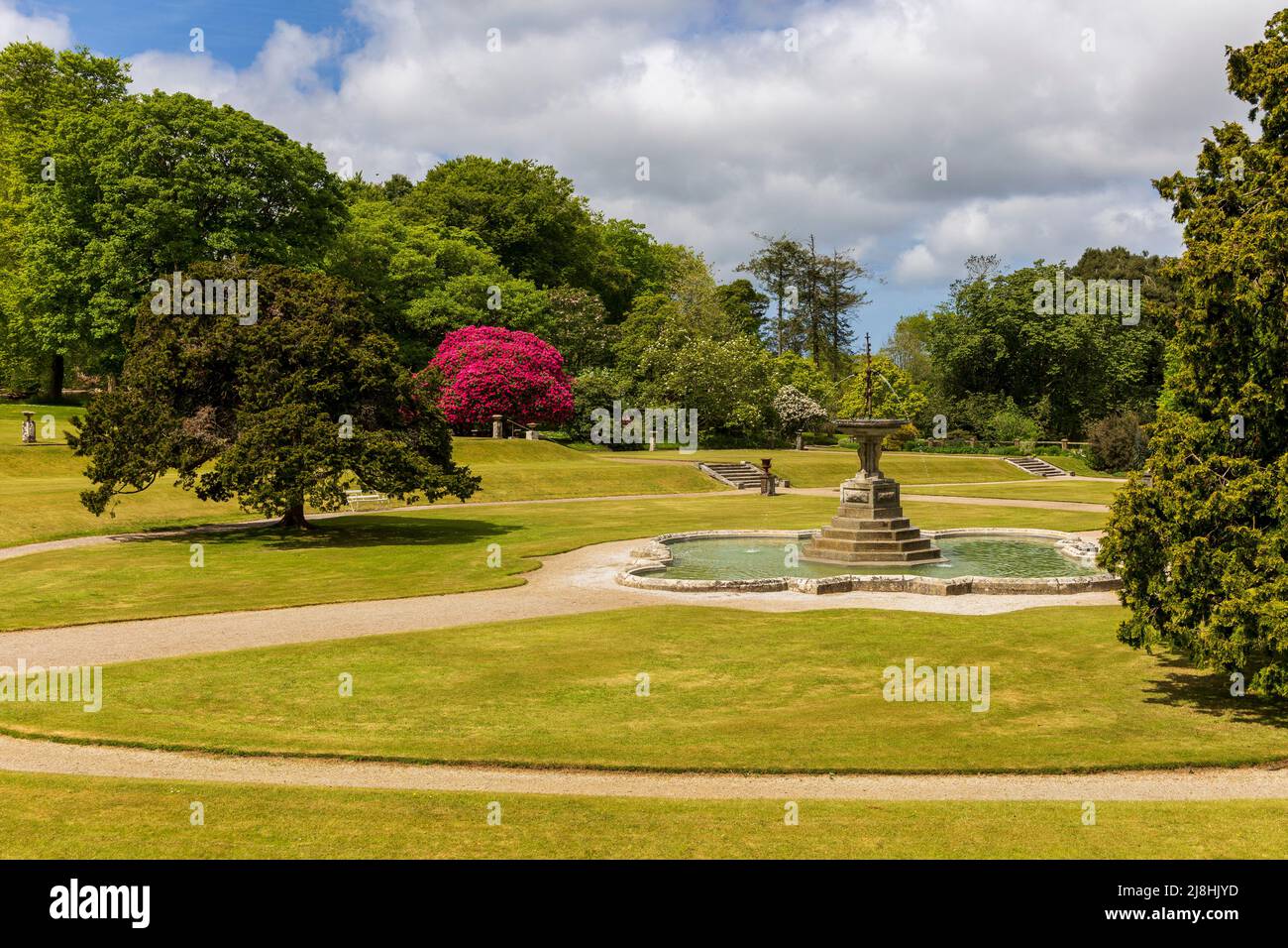 Pencarrow House and Gardens, Cornwall Stock Photo Alamy