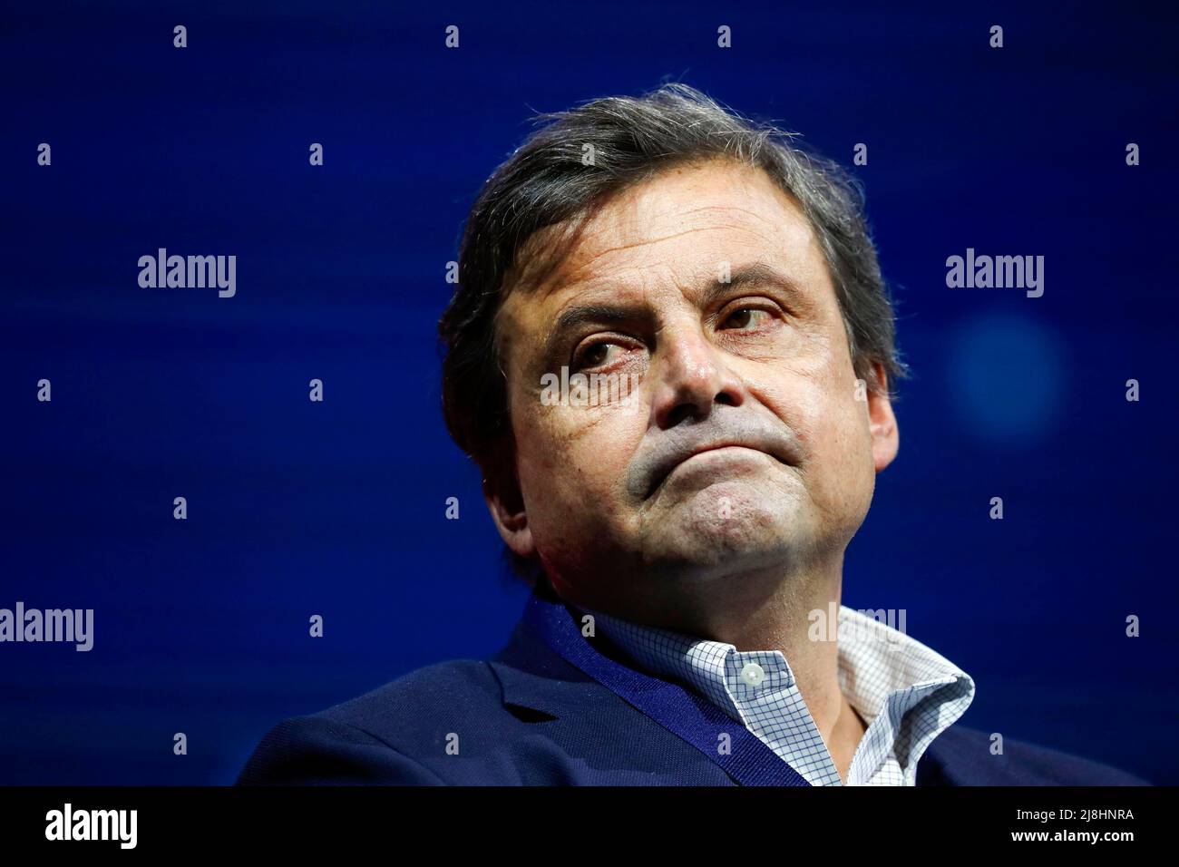 Italy, Rome, May 13, 2022 The Secretary of the Action Party Carlo