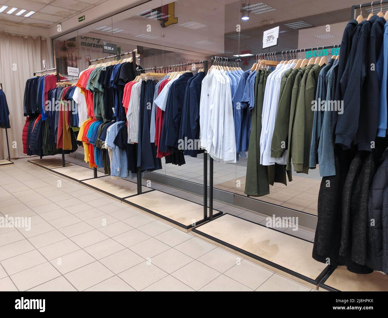Clothes shop in poland hi res stock photography and images Alamy