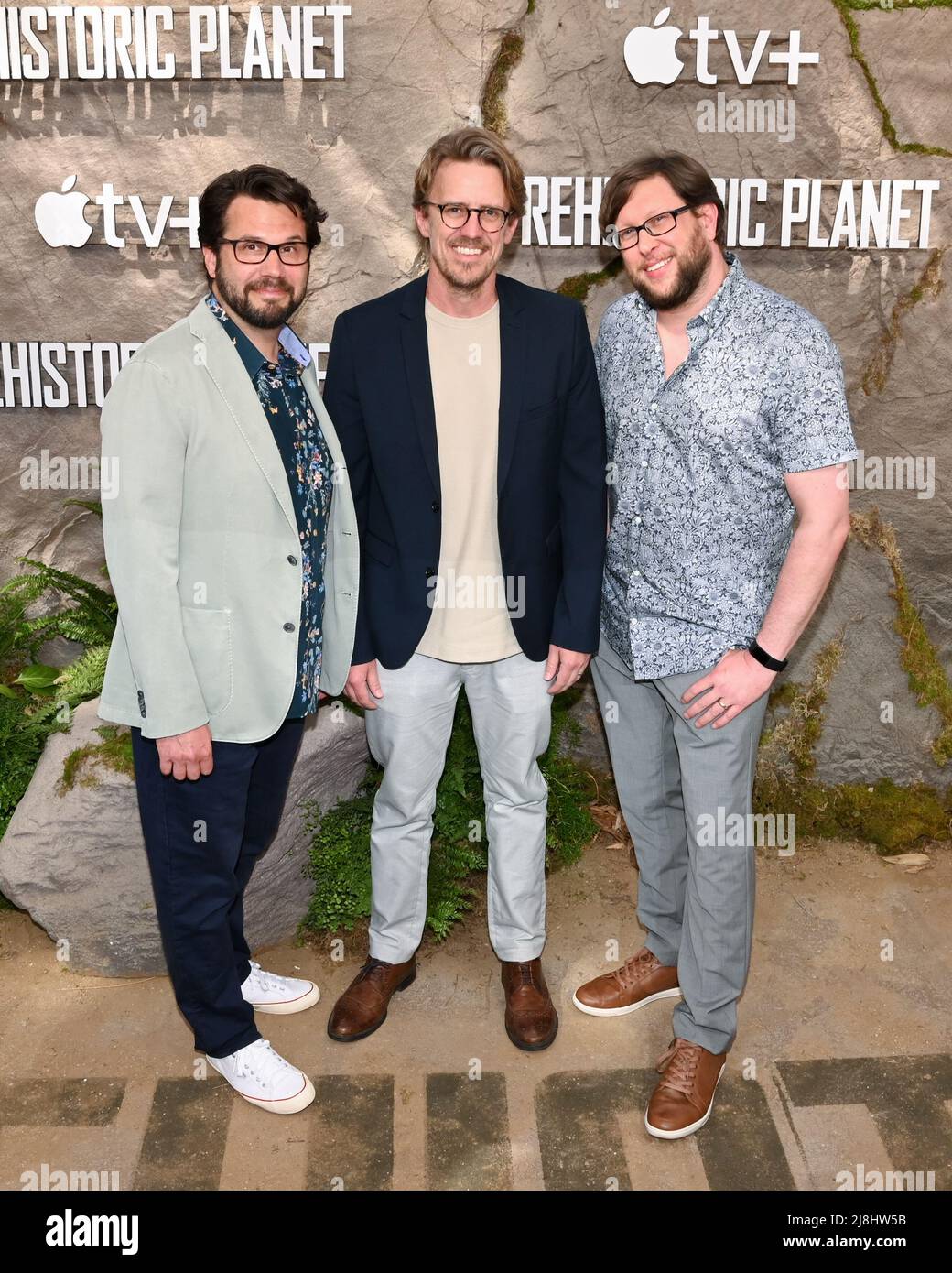 Los Angeles, California, USA. 15th May, 2022. (L-R) Adam Valdez, Andrew ...