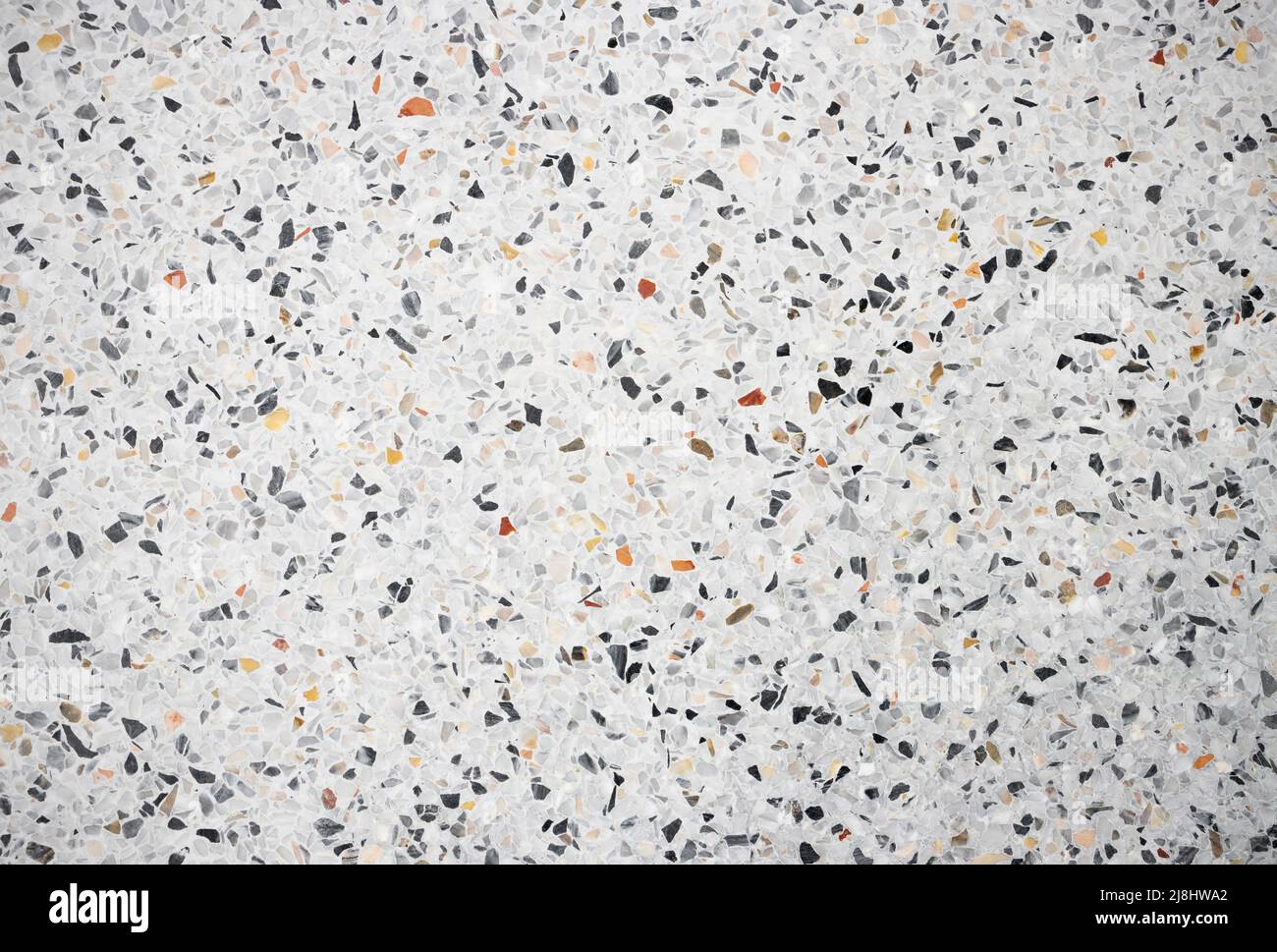 terrazzo floor or marble old. polished stone texture  for background Stock Photo