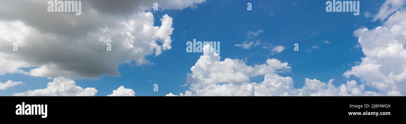 panorama sky and cloud beautiful background Stock Photo