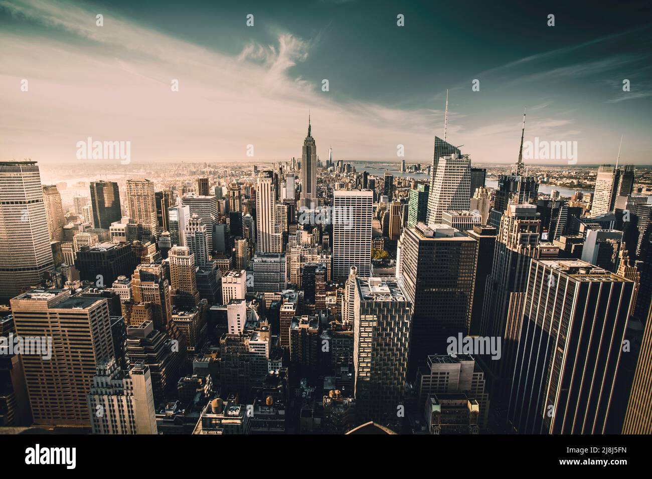 New york city top of the rock hi-res stock photography and images - Alamy