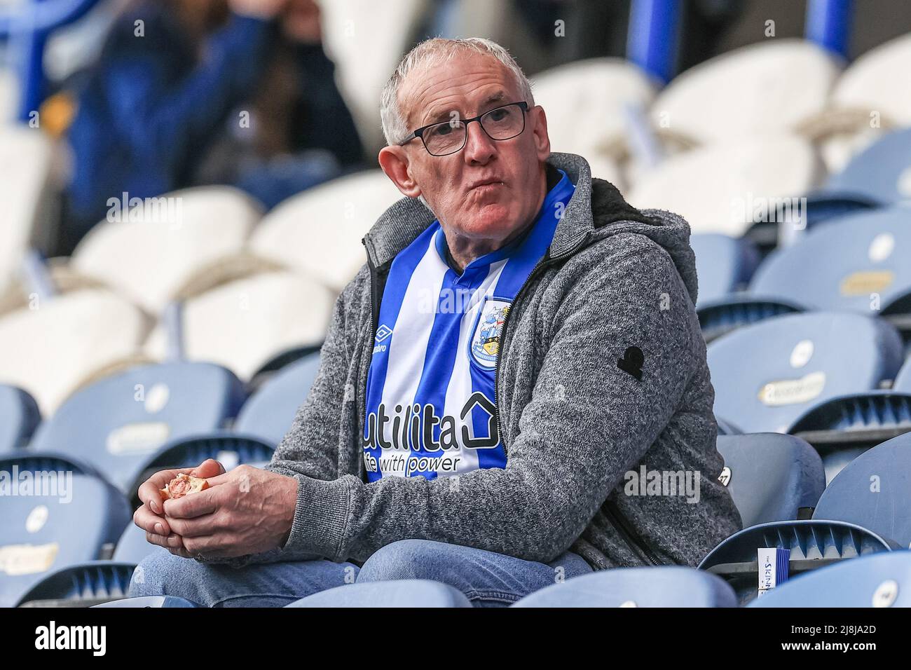 Huddersfield fans arrive for the game Stock Photo Alamy