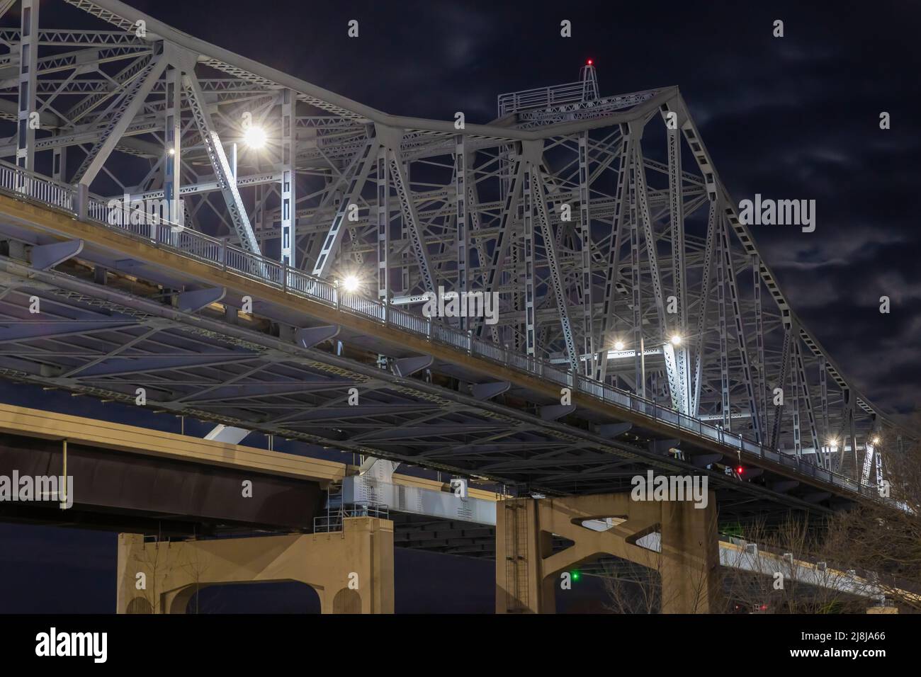 Mississippi River Bridge in La Crosse, Wisconsin, USA Stock Photo Alamy