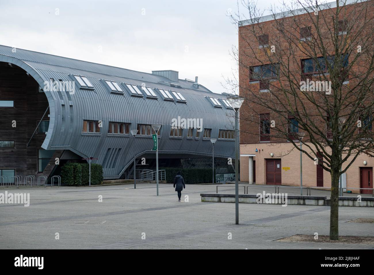 Limerick, Ireland-January, 23, 2022. View on the Campus of the University of Limerick. Stock Photo