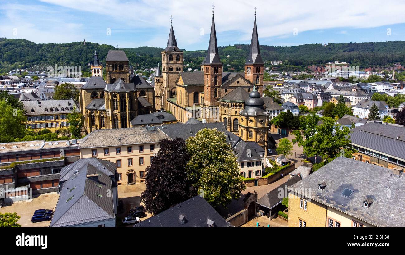 Trier Saint Peter's Cathedral, Dom Trier, Trier, Germany Stock Photo