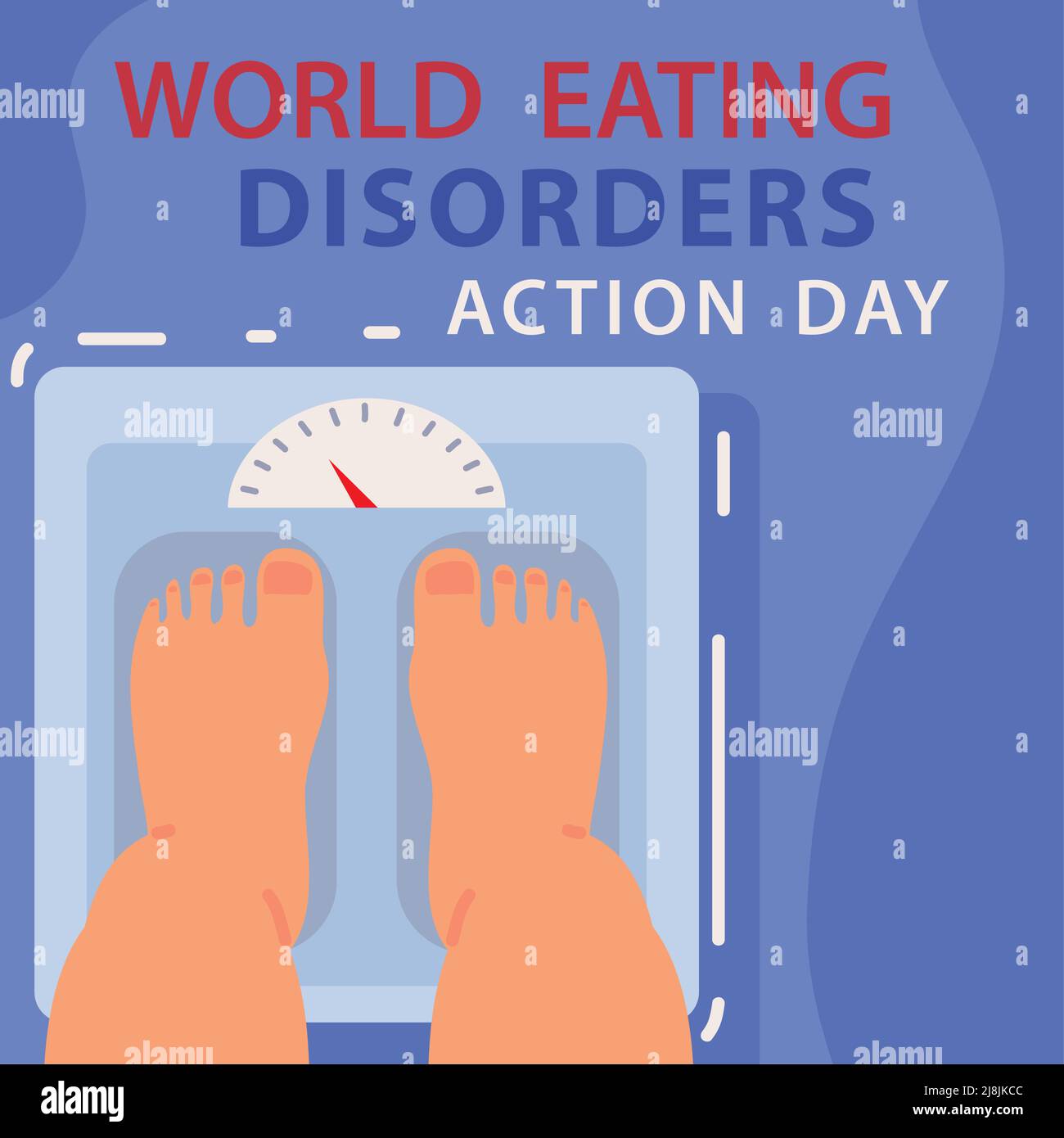 World Eating Disorders Stock Vector Image & Art - Alamy